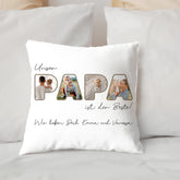 Personalisiertes Kissen "Papa"