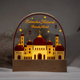 Personalisiertes Acryl-Licht Ramadan "Moschee"