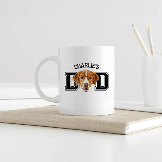 Personalisierte Tasse ''Dad" mit Foto