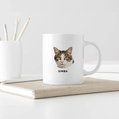 Personalisierte Tasse "Best Cat Dad Ever"
